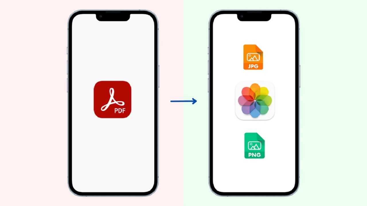 چگونه یک PDF را در گوشی خود به JPG تبدیل کنیم؟