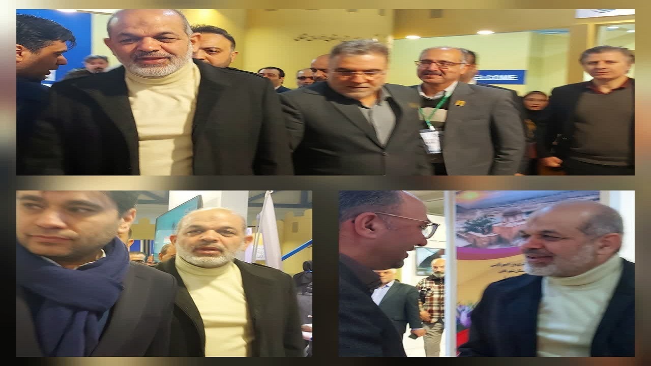 بازدید وزیر کشور از غرفه خراسان جنوبی