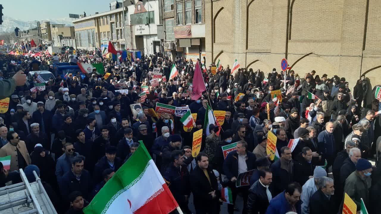قدردانی از حضور گسترده مردم استان مرکزی در راهپیمایی ۲۲ بهمن