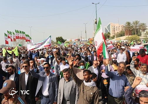 راهپیمایی 22 بهمن بندرعباس
