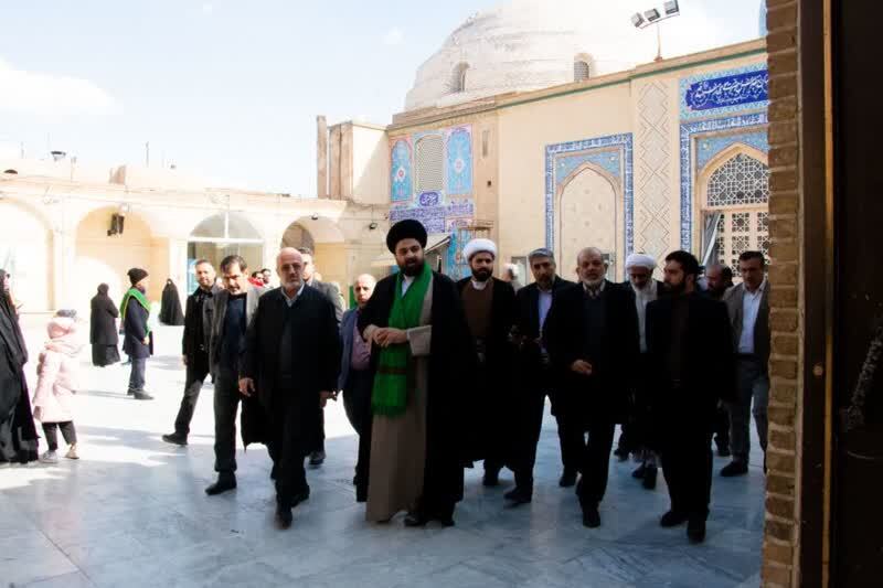 بازدید وزیر کشور از طرح توسعه حرم امامزاده موسی مبرقع+تصاویر بازدید وزیر کشور از طرح توسعه حرم امامزاده موسی مبرقع+تصاویر