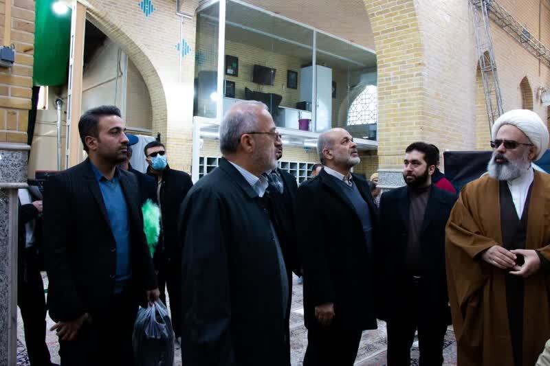 بازدید وزیر کشور از طرح توسعه حرم امامزاده موسی مبرقع=تصاویر بازدید وزیر کشور از طرح توسعه حرم امامزاده موسی مبرقع=تصاویر