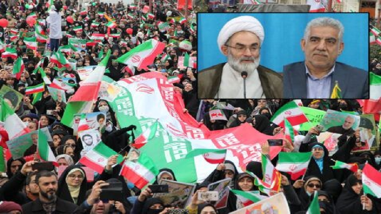 قدردانی نماینده ولی فقیه در گیلان و استاندار از حضور گیلانیان در طلیعه ۴۵