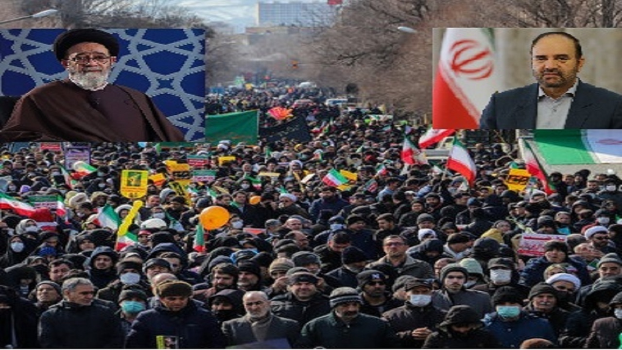 قدردانی مسئولان از خلق حماسه ۲۲ بهمن در آذربایجان شرقی