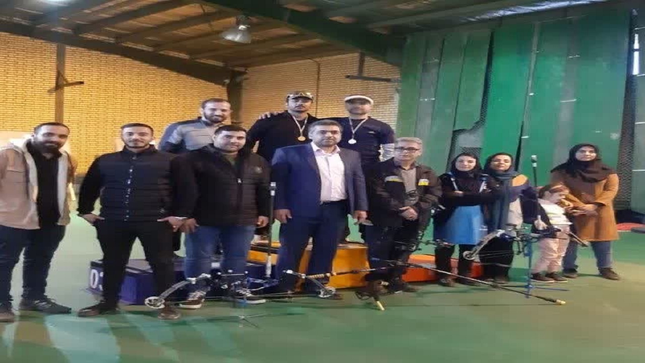مسابقات تیراندازی با کمان استان قم برگزار شد