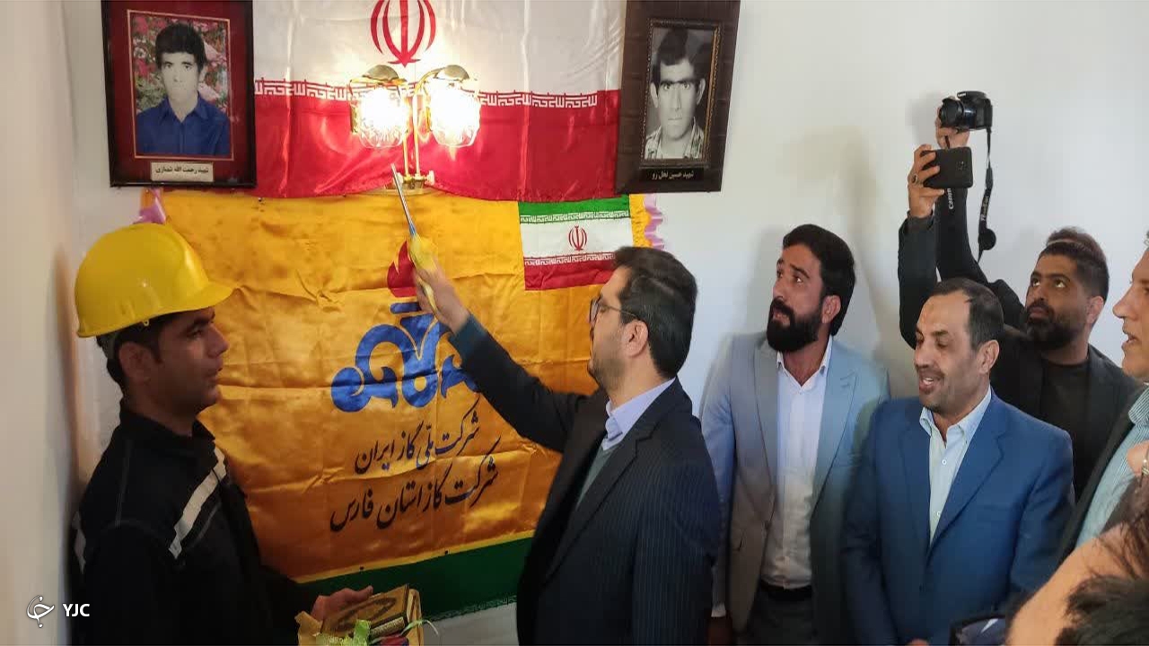 برخورداری ۴ روستای خنج از شبکه گازرسانی