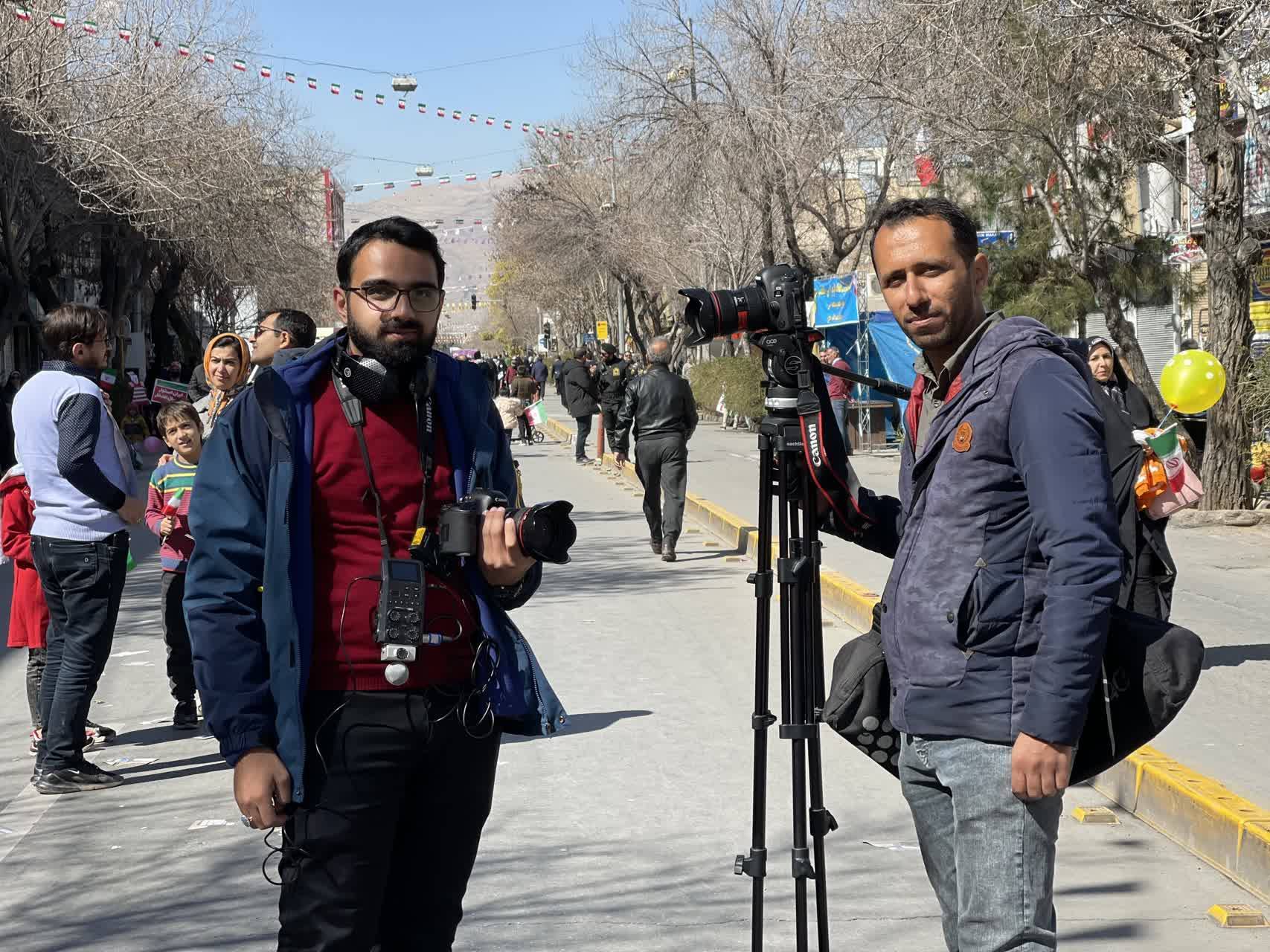 راهپیمایی ۲۲ بهمن به روایت شهروندخبرنگار&zwnj;ها + فیلم و تصاویر