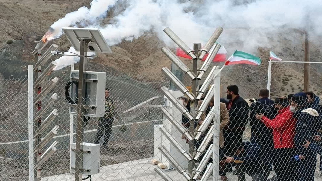 اولین سایت هوشمند زمینی بارورسازی ابر‌ها در بیرجند افتتاح شد