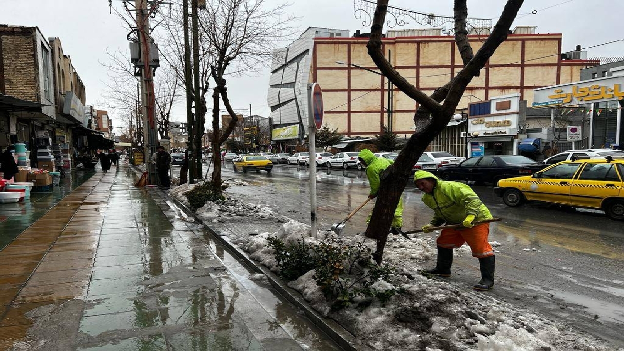 اقدامات شهرداری برای جلوگیری از آبگرفتگی معابر و مسیل‌ها