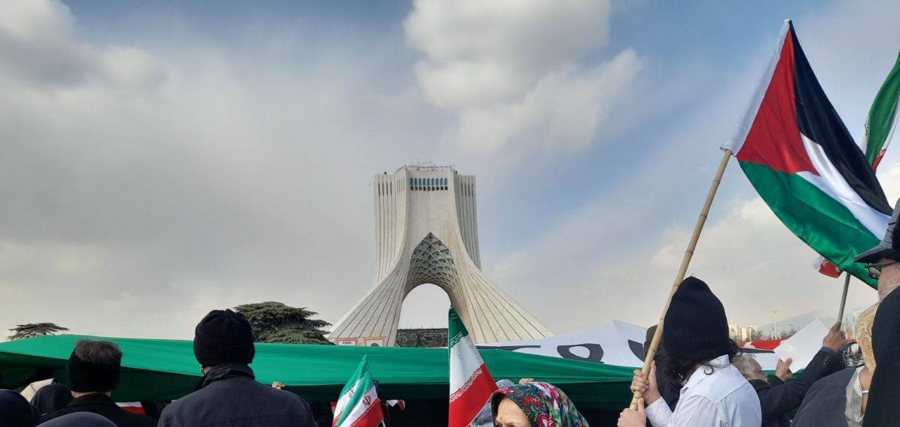 راهپیمایی تهران در سالروز پیروزی انقلاب