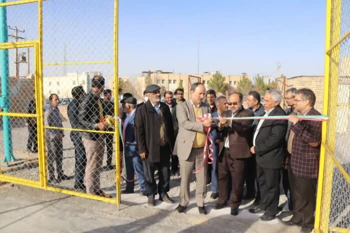 افتتاح یک طرح ورزشی در دانشگاه اردکان