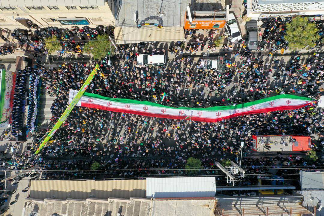 راهپیمایی 22 بهمن لارستان