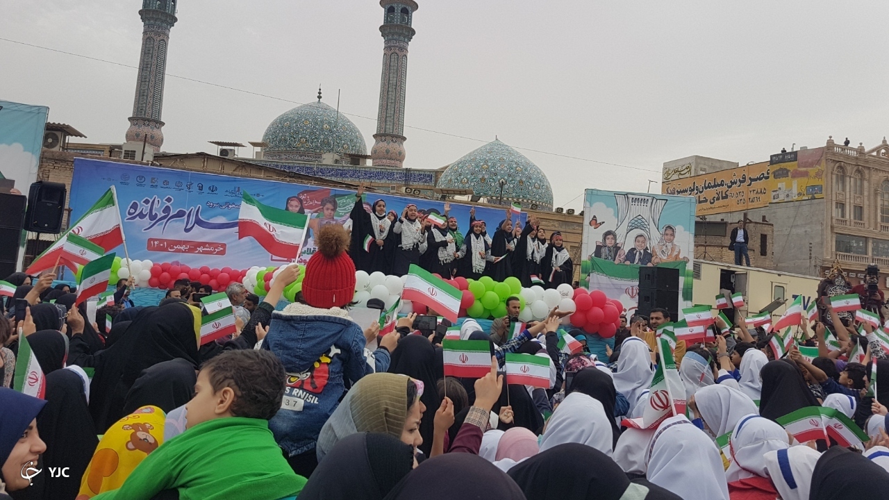 نوای سلام فرمانده در خرمشهر طنین انداز شد