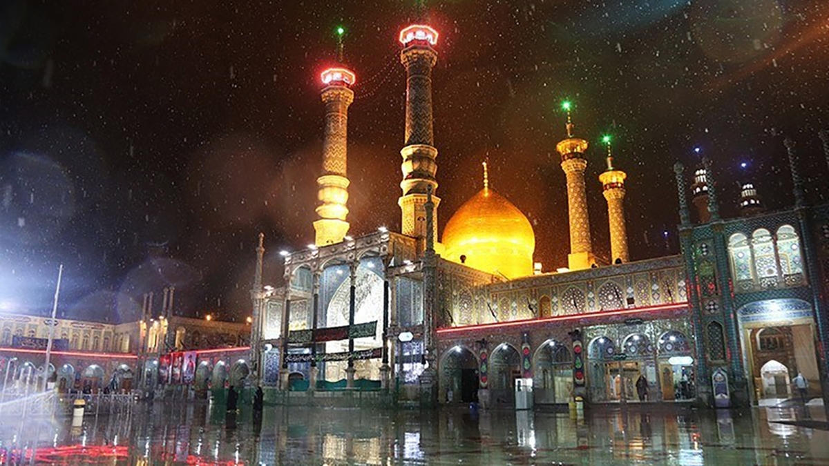 تصاویر هوایی از وضعیت کوهرنگ پس از بارش برف