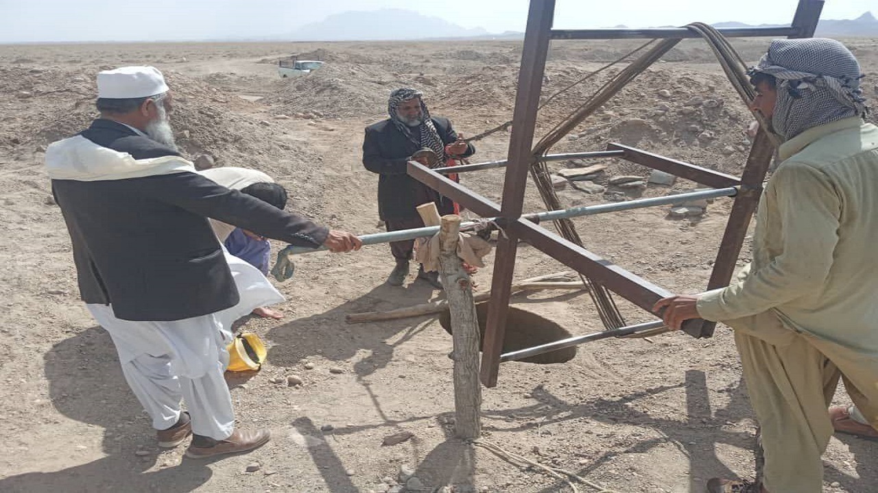 بازسازی قنات اسماعیل آباد شهرستان خاش به اتمام رسید