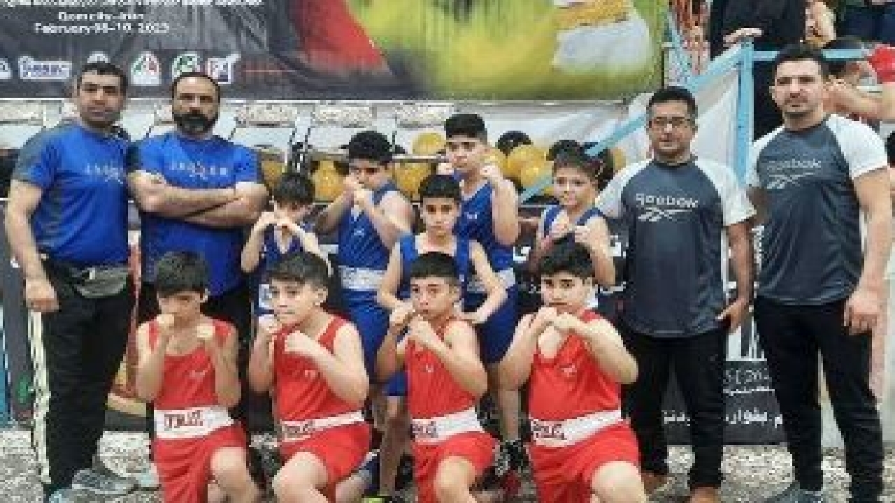 درخشش بوکسور‌های خردسال گیلان در مسابقات کشوری