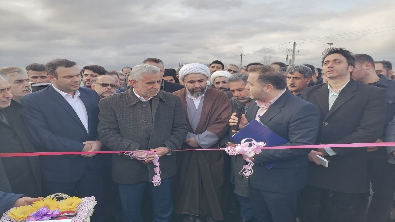 بهره برداری از پل روگذر کمربندی کلاچای