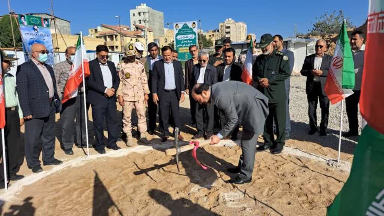 آغاز ساخت مرکز فرهنگی و موزه دفاع مقدس «شهید حاجبی» در بندرعباس