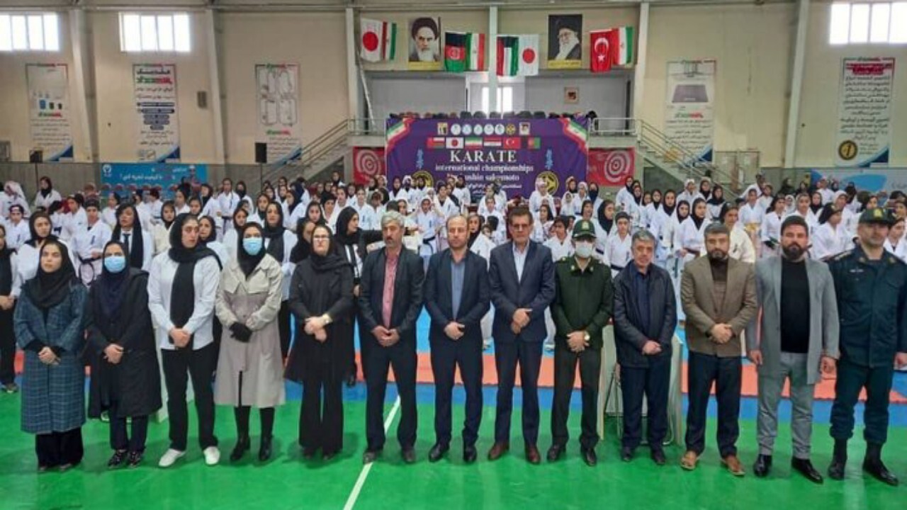 مسابقات بین‌المللی کاراته در بابلسر آغاز شد