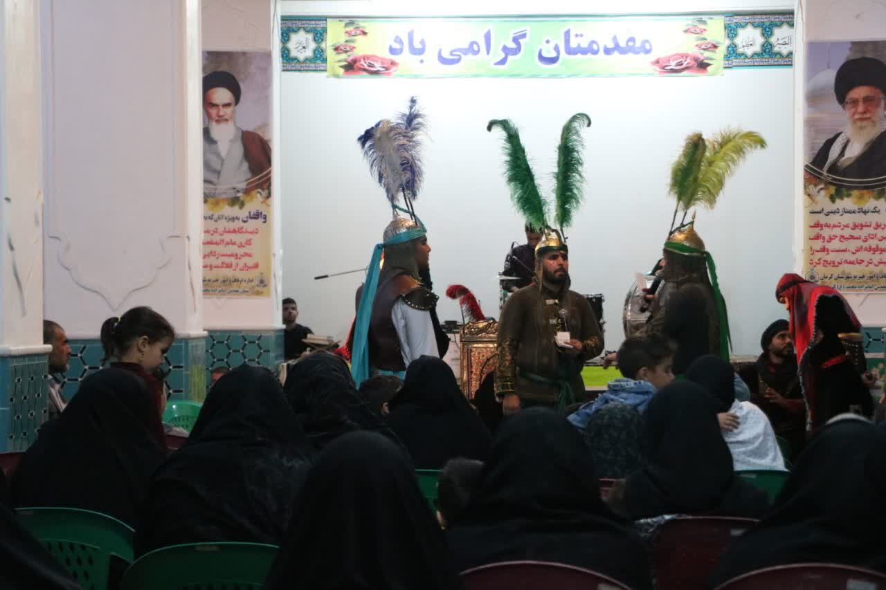 مراسم تعزیه خوانی در امامزاده محمد (ع) کرمان