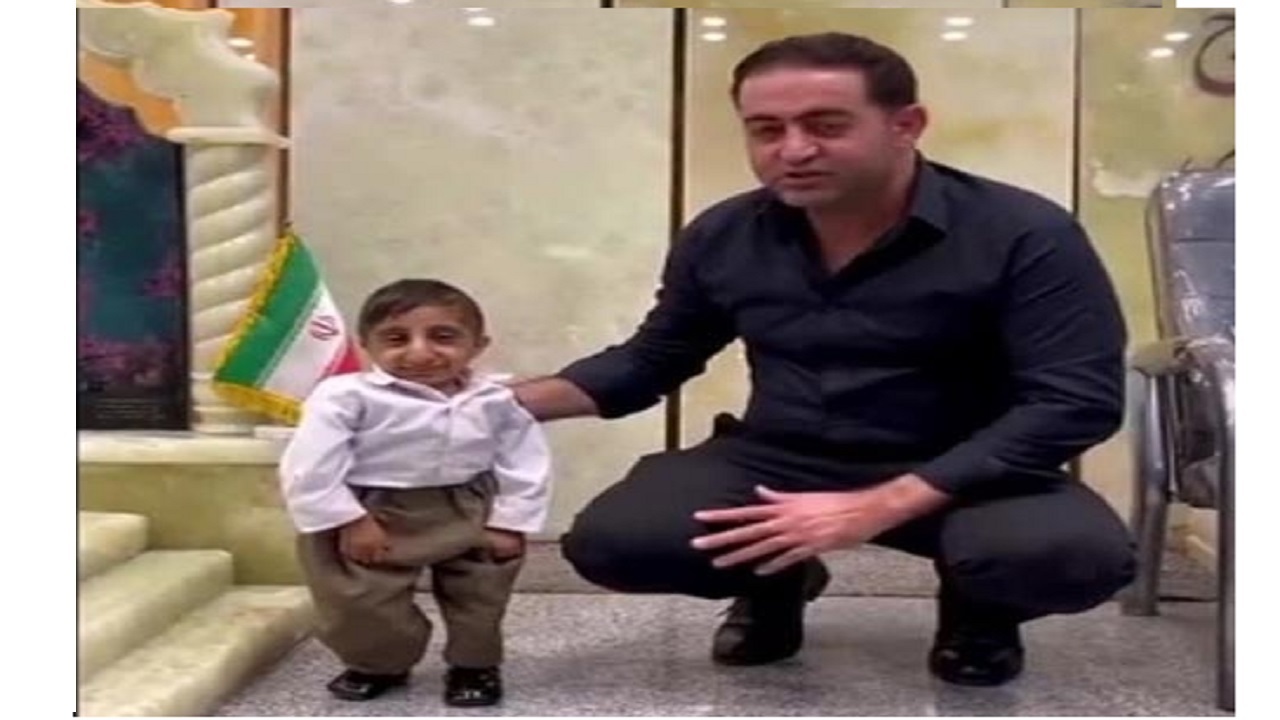 تحقق بزرگترین آرزوی کوچکترین مرد جهان