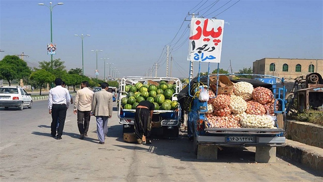 ترافیک منطقه ۱۲ تهران حاصل سد معبر دستفروشان