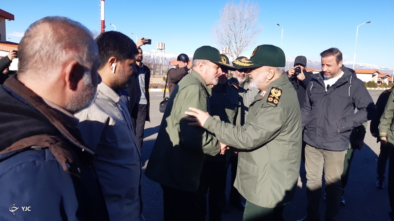 فرمانده کل سپاه پاسداران انقلاب اسلامی به خوی سفر کرد
