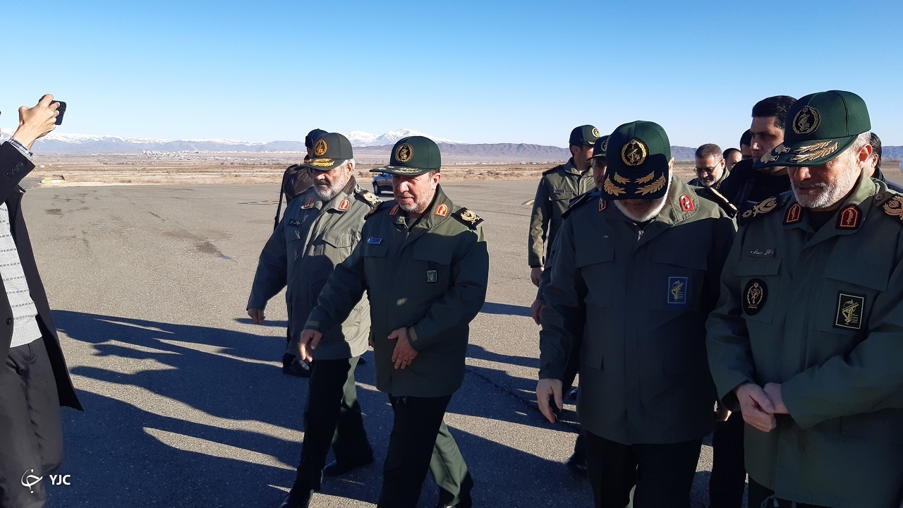 فرمانده کل سپاه پاسداران انقلاب اسلامی به خوی سفر کرد