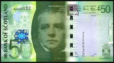 &nbsp;اسکناس ۵۰ پوندی اسکاتلند