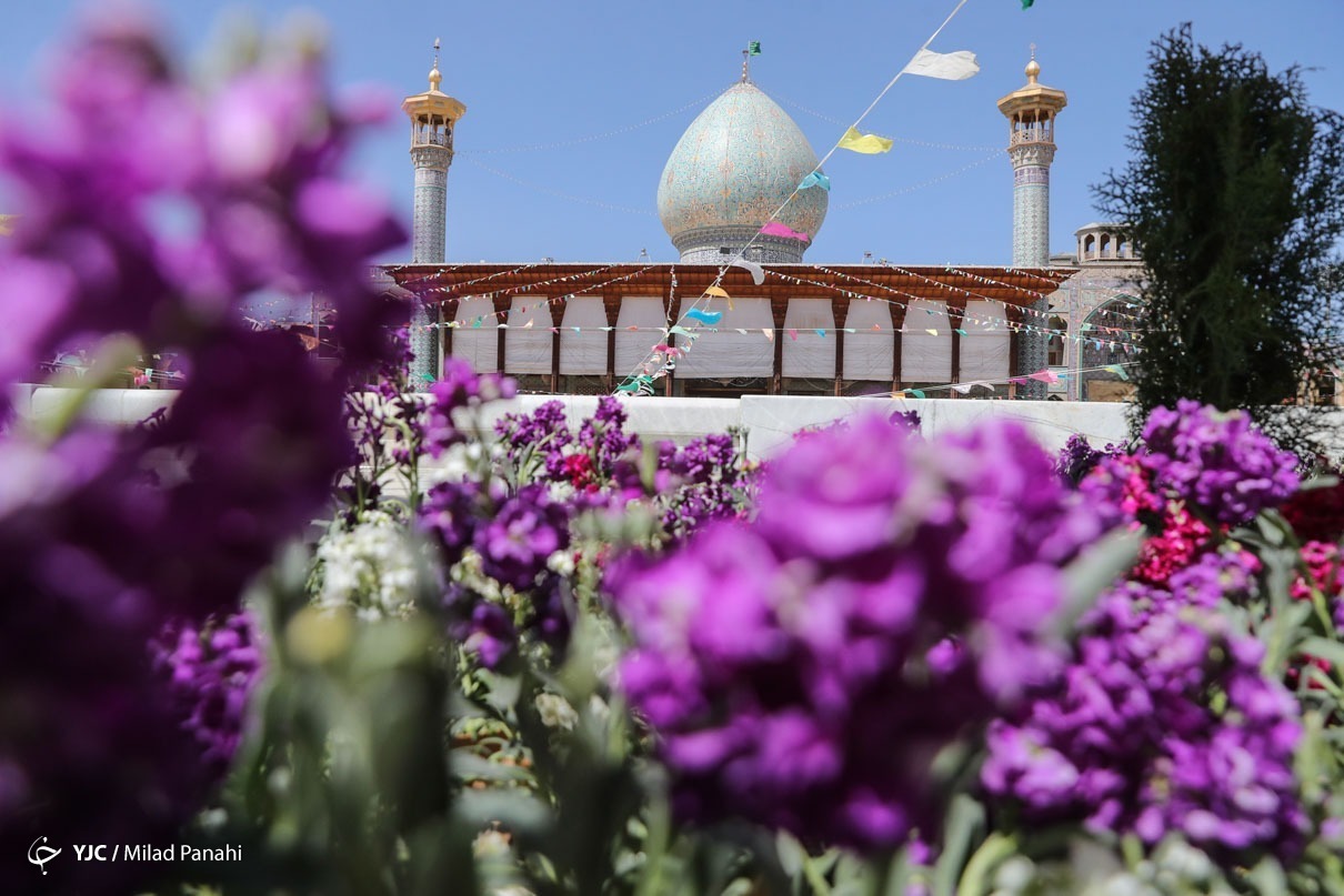 سومین حرم اهل بیت (ع) مسرور از بعثت رسول مهربانی‌ها