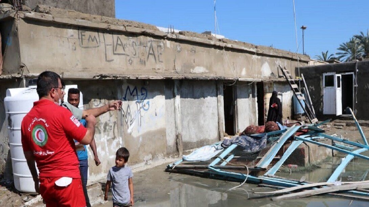 امدادرسانی به حدود ۲ هزار سیل‌زده سیستان و بلوچستان