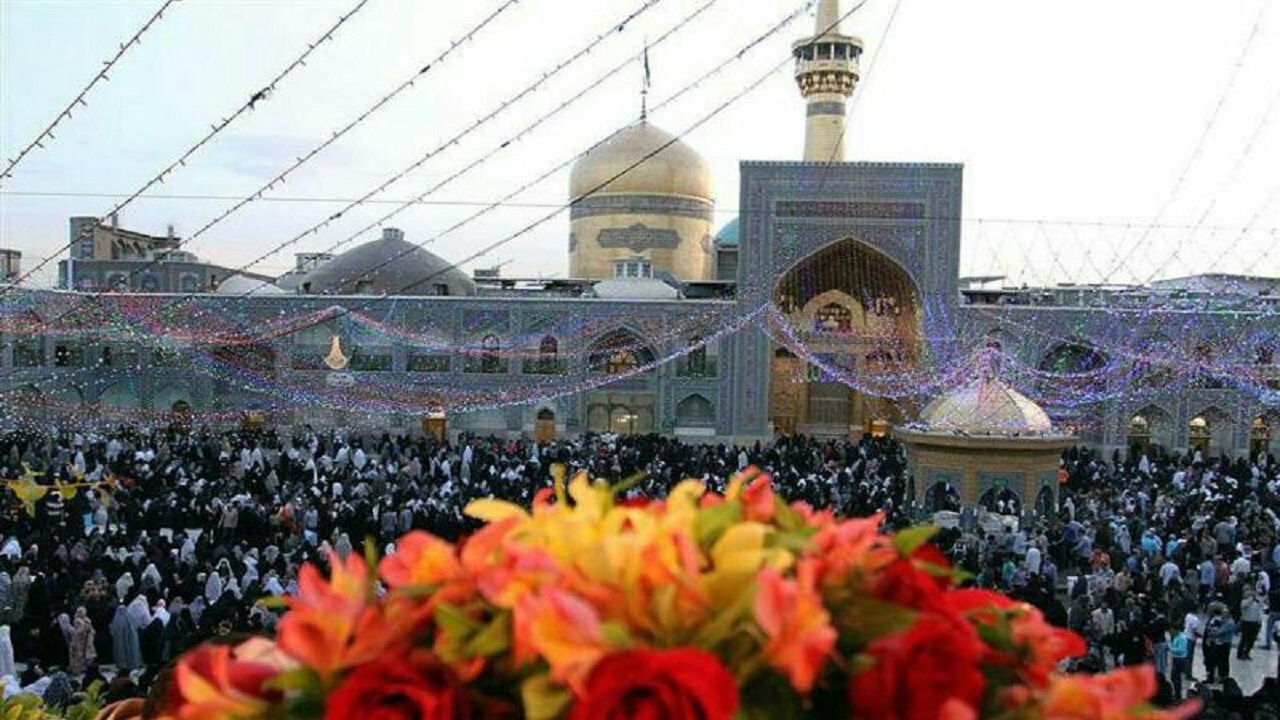 مشهد الرضا مسرور سالروز میلاد پنجمین گوهر امامت و ولایت