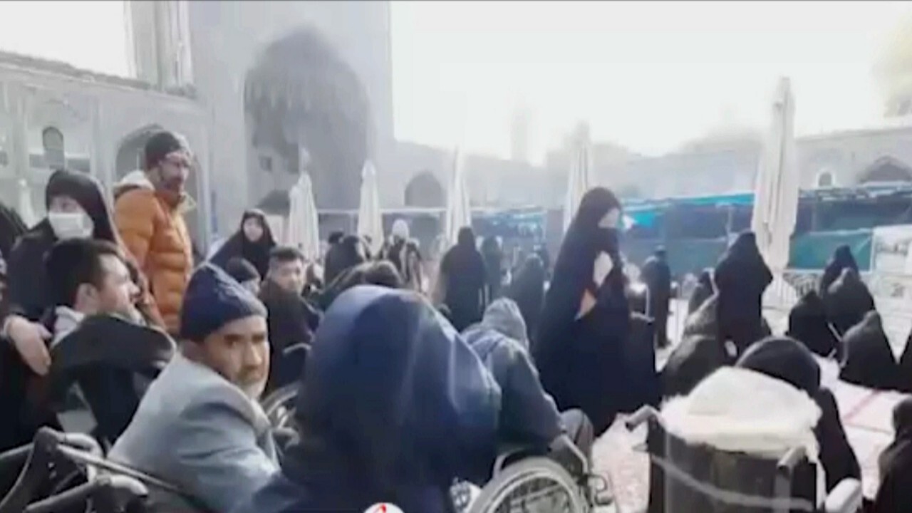 توانیابان افغانستانی مهمان امام رضا علیه السلام شدند + فیلم