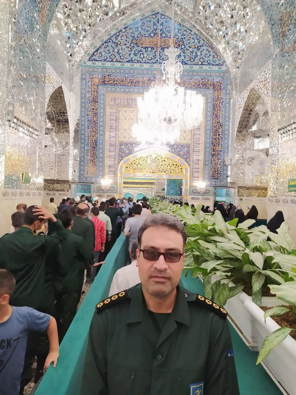 نیروی سپاه در حرم امام رضا نیروی سپاه در حرم امام رضا
