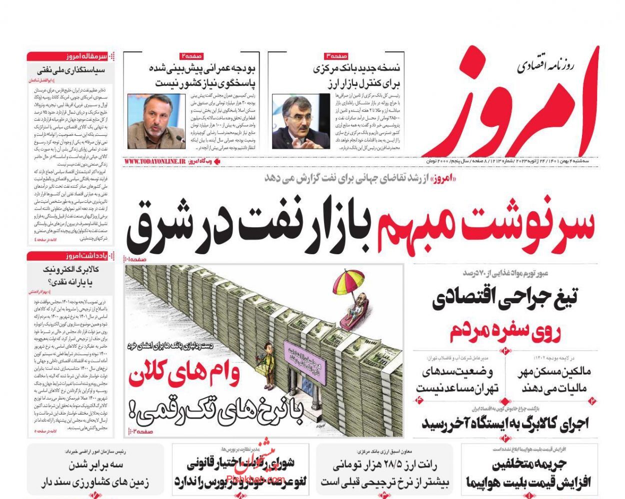 روزنامه امروز