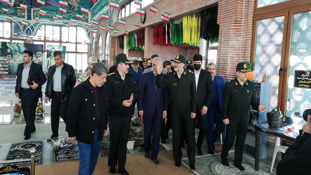ورود سردار رادان به رشت