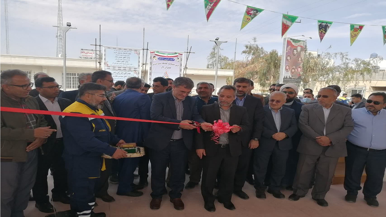 بازسازی و راه اندازی جایگاه سوخت در شهر لار