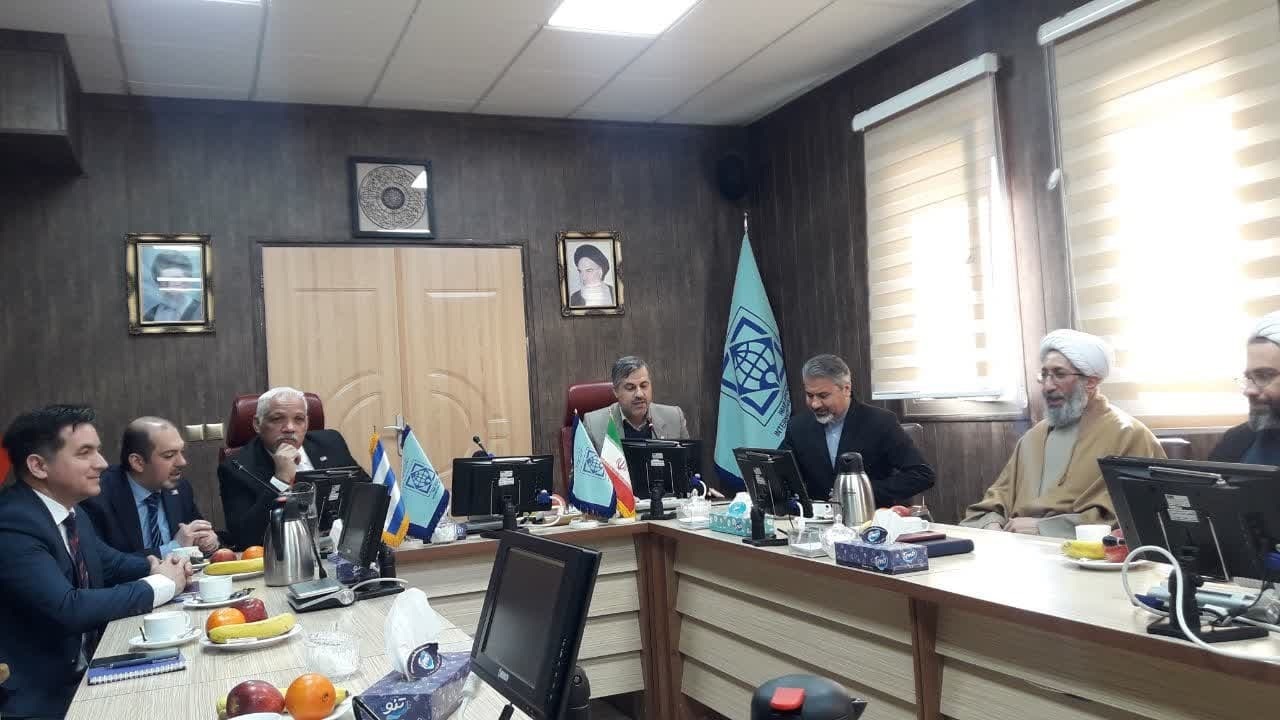 دیدار سفیر کشور کوبا با رئیس دانشگاه بین المللی امام خمینی (ره)