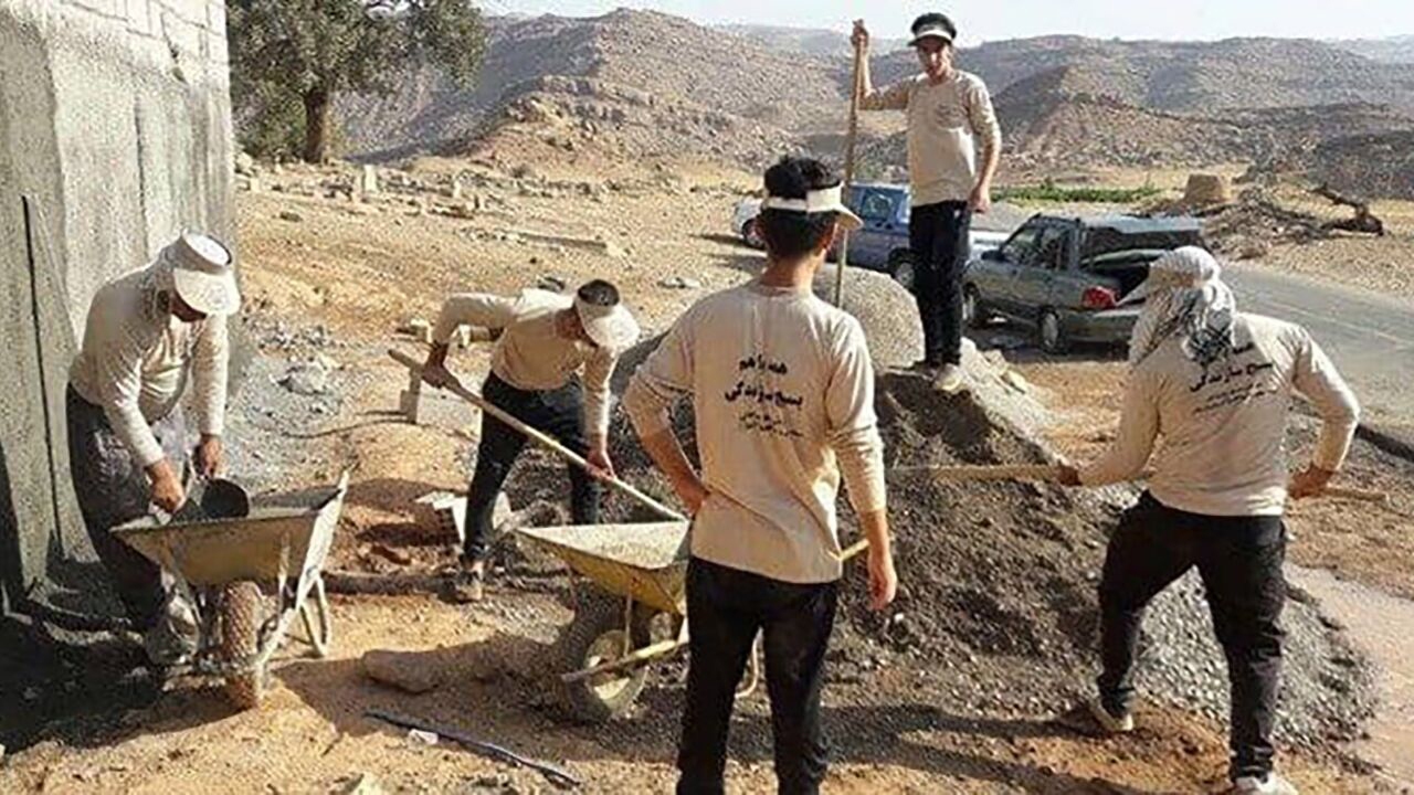 ارائه خدمات رزمایش ملی جهادگران عمران به ۱۰۰۰ روستا