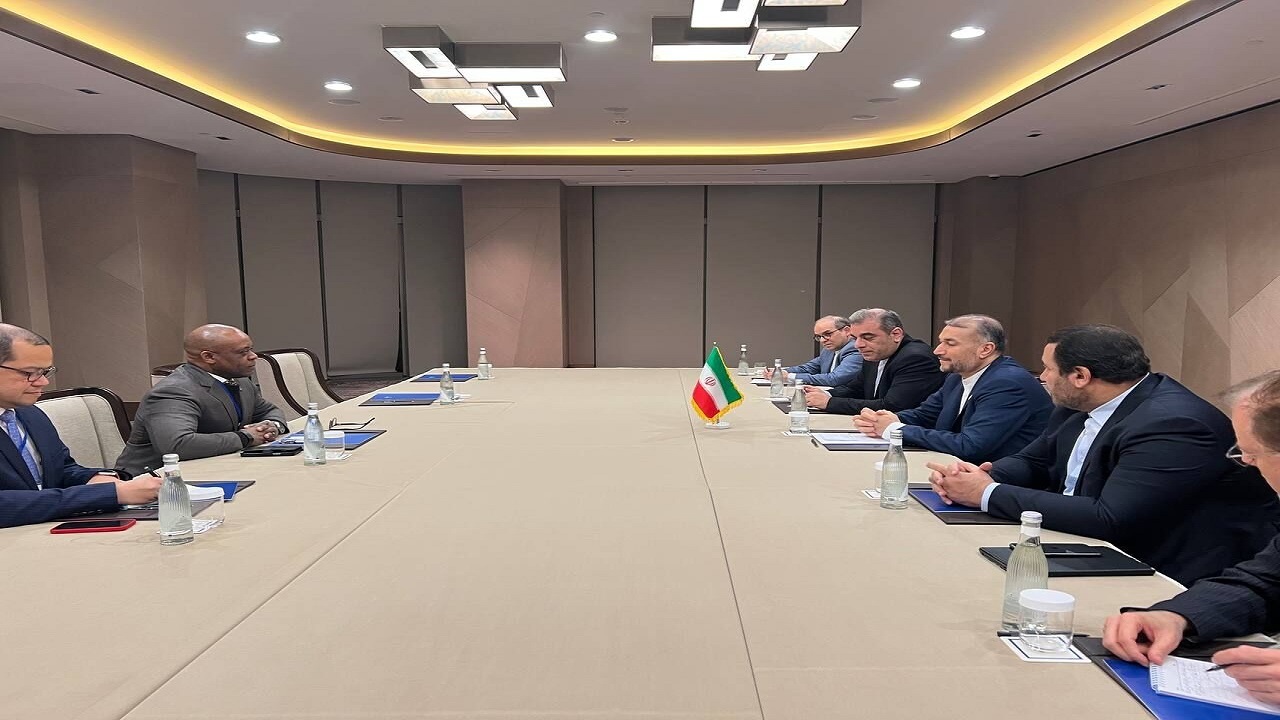 دیدار امیرعبداللهیان با دبیرکل سازمان «D۸»
