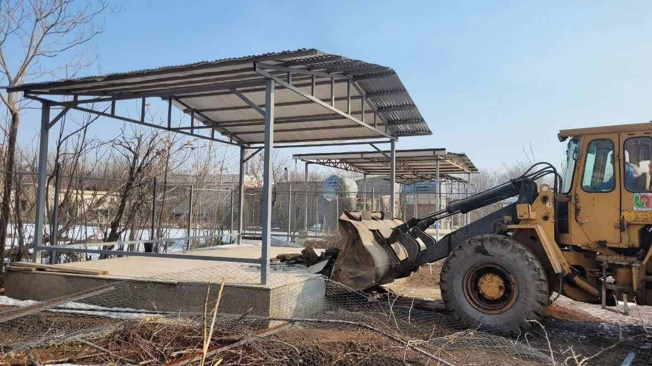 تخریب ۲۷ بنای غیرمجاز در قزوین