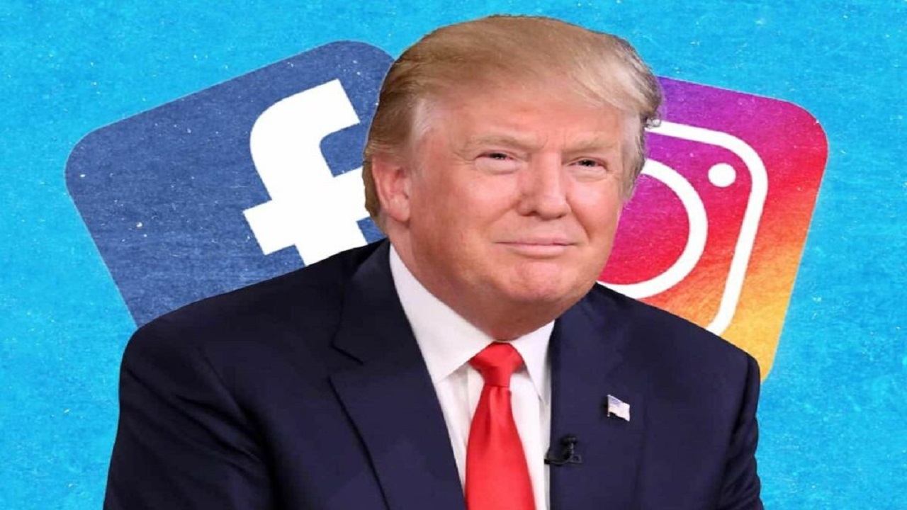بازگشت ترامپ به فیسبوک و اینستاگرام