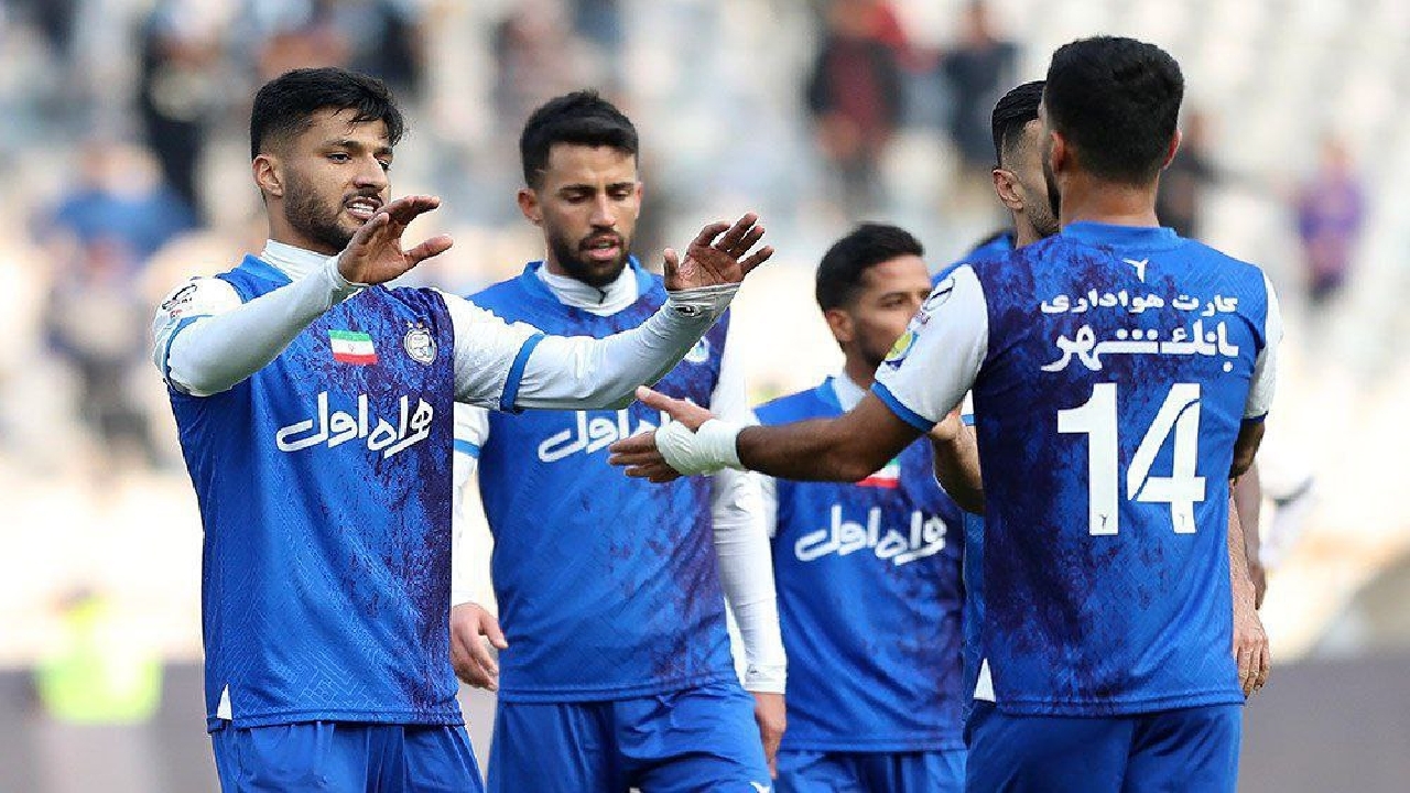 شکست ملوان بندر انزلی برابر استقلال تهران