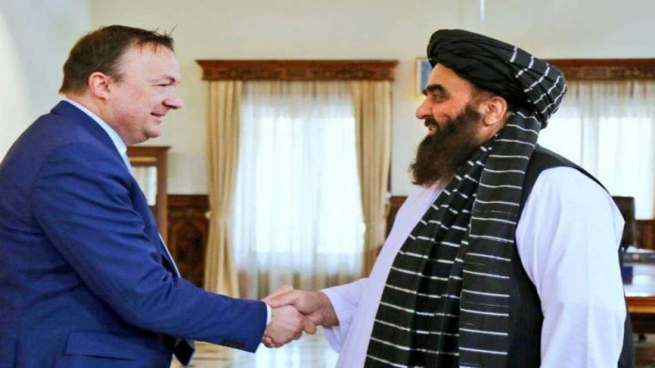 امیرخان متقی و کاردار سفارت نروژ اوضاع افغانستان را بررسی کردند