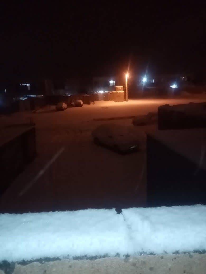 بارش برف زمستانی