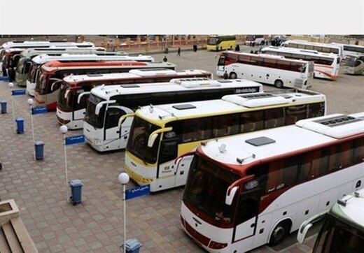 مبالغ بلیت مسافران اتوبوس در صورت تاخیر بازگردانده می شود