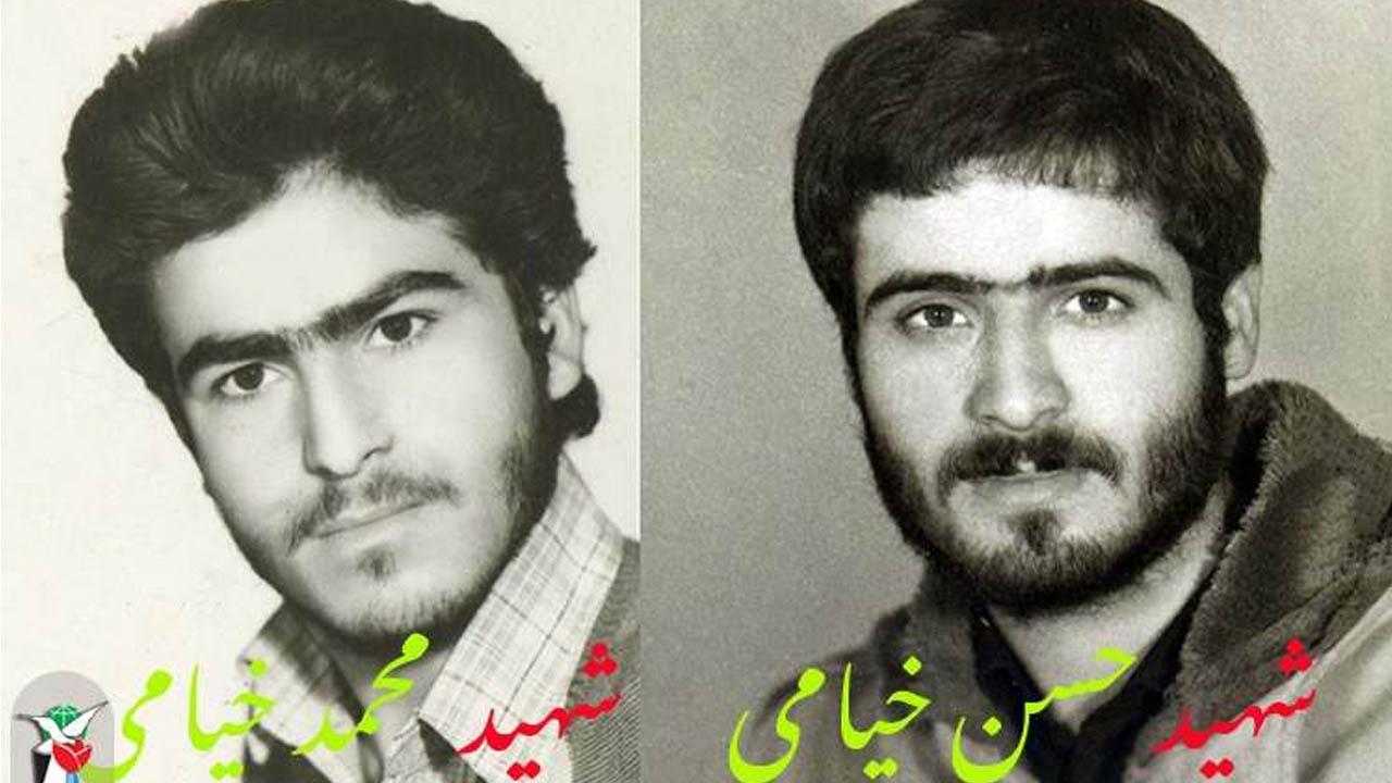 تشییع پیکر مادر شهیدان خیامی در کاشان