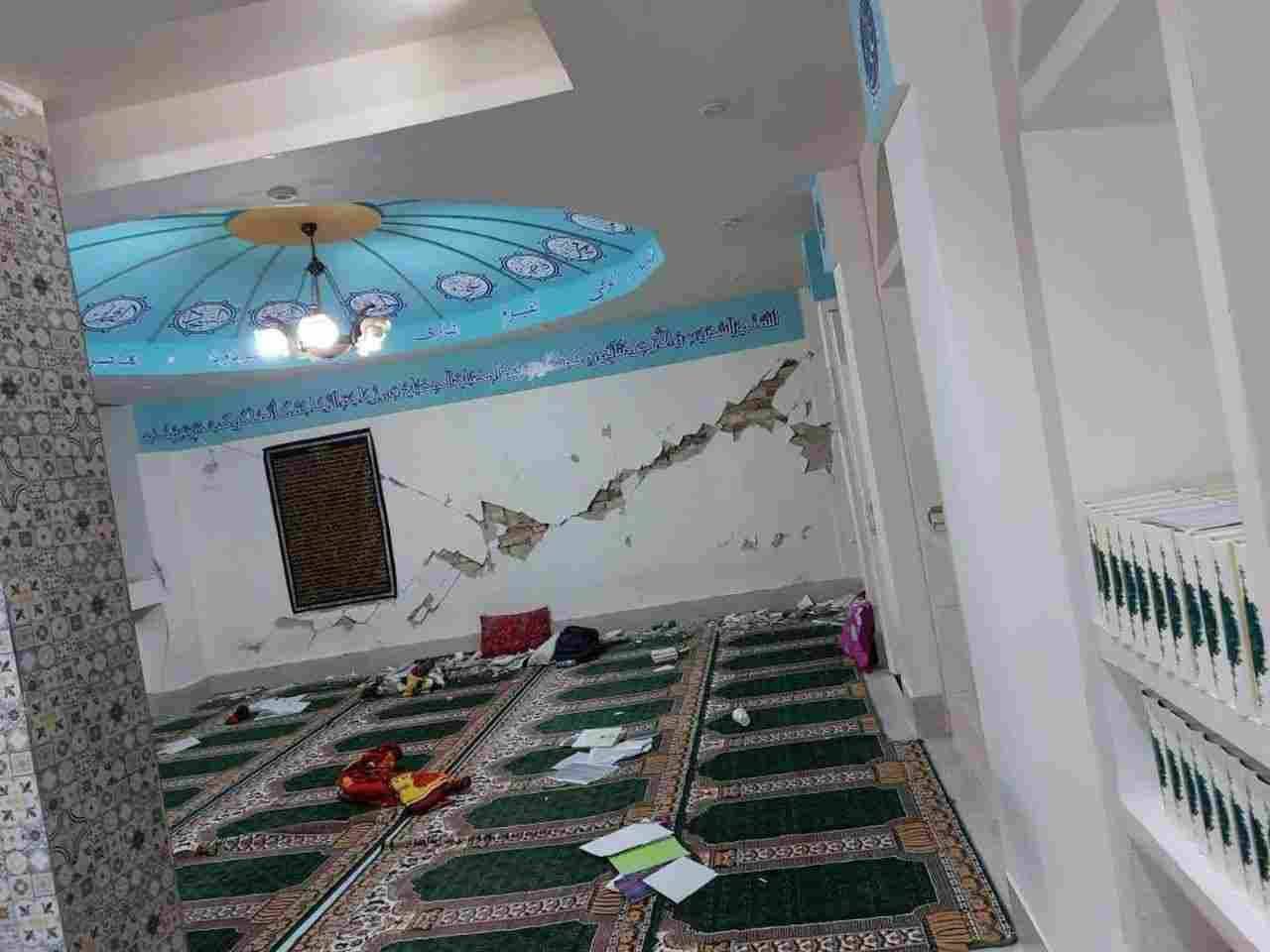 دانشگاه فرهنگیان خوی پس از زلزله