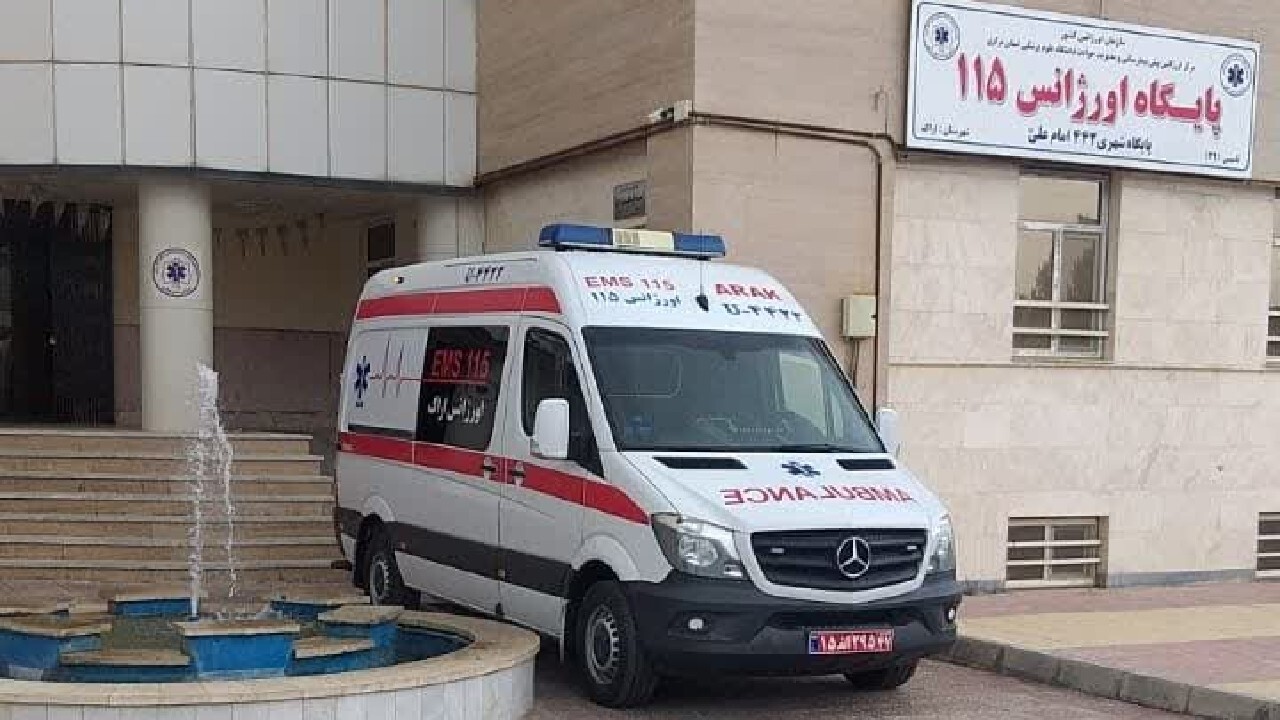 آماده باش اورژانس ۱۱۵ استان مرکزی جهت اعزام به خوی