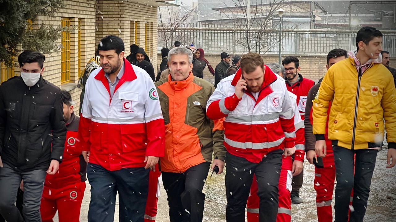 حضور رئیس جمعیت هلال احمر کشور درشهرستان خوی